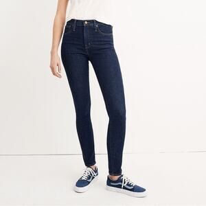 Madewell 10" High-Rise Skinny Jeans in Lucille Wash Size 27
